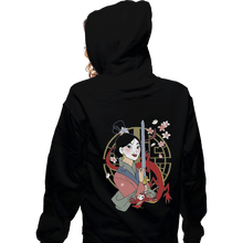 Load image into Gallery viewer, Shirts Zippered Hoodies, Unisex / Small / Black The Warrior Spirit