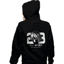 Load image into Gallery viewer, Shirts Zippered Hoodies, Unisex / Small / Black 2B