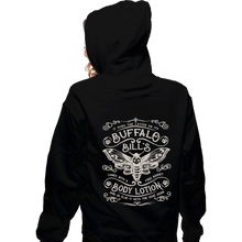 Load image into Gallery viewer, Shirts Zippered Hoodies, Unisex / Small / Black Buffalo Bills Body Lotion