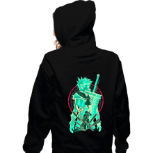 Load image into Gallery viewer, Daily_Deal_Shirts Zippered Hoodies, Unisex / Small / Black Midgar&#39;s Maverick
