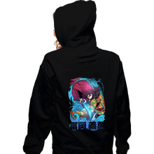 Load image into Gallery viewer, Shirts Zippered Hoodies, Unisex / Small / Black Tomioka
