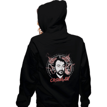 Load image into Gallery viewer, Shirts Zippered Hoodies, Unisex / Small / Black Supernatural Crowley