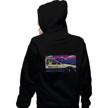 Load image into Gallery viewer, Shirts Zippered Hoodies, Unisex / Small / Black Initial B