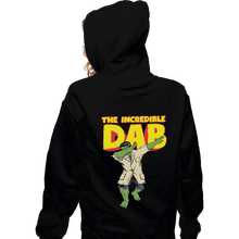 Load image into Gallery viewer, Shirts Zippered Hoodies, Unisex / Small / Black The Incredible Dab
