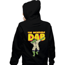 Load image into Gallery viewer, Shirts Zippered Hoodies, Unisex / Small / Black The Incredible Dab
