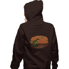 Load image into Gallery viewer, Shirts Zippered Hoodies, Unisex / Small / Dark Chocolate Blue Extinction