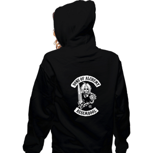 Shirts Zippered Hoodies, Unisex / Small / Black Sons Of Alchemy