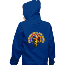 Load image into Gallery viewer, Shirts Zippered Hoodies, Unisex / Small / Royal Blue I'm Kind Of A Big Wheel