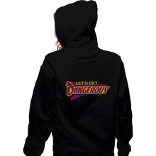 Load image into Gallery viewer, Shirts Zippered Hoodies, Unisex / Small / Black Dangerous