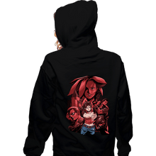 Load image into Gallery viewer, Secret_Shirts Zippered Hoodies, Unisex / Small / Black Escape The Horror