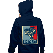 Load image into Gallery viewer, Daily_Deal_Shirts Zippered Hoodies, Unisex / Small / Navy Input