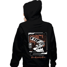 Load image into Gallery viewer, Shirts Zippered Hoodies, Unisex / Small / Black Denji Japanese Style
