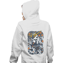 Load image into Gallery viewer, Shirts Zippered Hoodies, Unisex / Small / White Nu Mecha