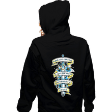 Load image into Gallery viewer, Daily_Deal_Shirts Zippered Hoodies, Unisex / Small / Black Vintage Sword