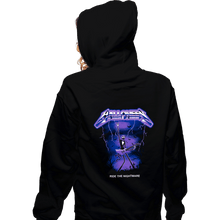 Load image into Gallery viewer, Daily_Deal_Shirts Zippered Hoodies, Unisex / Small / Black Ride The Nightmare