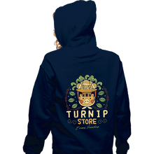 Load image into Gallery viewer, Shirts Zippered Hoodies, Unisex / Small / Navy The Best Turnip Store