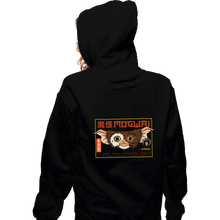 Load image into Gallery viewer, Daily_Deal_Shirts Zippered Hoodies, Unisex / Small / Black 3 Rules Of The Mogwai