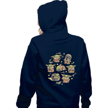 Load image into Gallery viewer, Shirts Zippered Hoodies, Unisex / Small / Navy Child Adventures