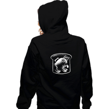 Load image into Gallery viewer, Shirts Zippered Hoodies, Unisex / Small / Black Demon Dog And Bread