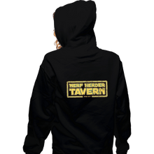 Load image into Gallery viewer, Shirts Zippered Hoodies, Unisex / Small / Black Nerf Herder Tavern