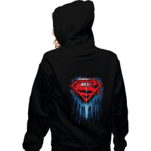 Load image into Gallery viewer, Secret_Shirts Zippered Hoodies, Unisex / Small / Black Supreme Guardian