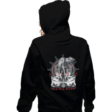 Load image into Gallery viewer, Shirts Zippered Hoodies, Unisex / Small / Black Snow Storm