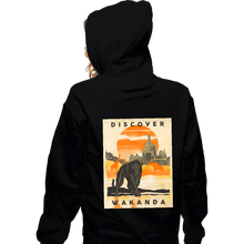 Load image into Gallery viewer, Secret_Shirts Zippered Hoodies, Unisex / Small / Black Wakanda Vacation