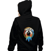Load image into Gallery viewer, Shirts Zippered Hoodies, Unisex / Small / Black Golden Gun 64