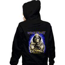 Load image into Gallery viewer, Secret_Shirts Zippered Hoodies, Unisex / Small / Black POWER MOON
