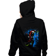 Load image into Gallery viewer, Daily_Deal_Shirts Zippered Hoodies, Unisex / Small / Black The Christmas Ruiner