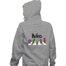 Load image into Gallery viewer, Last_Chance_Shirts Zippered Hoodies, Unisex / Small / Sports Grey The Blocks