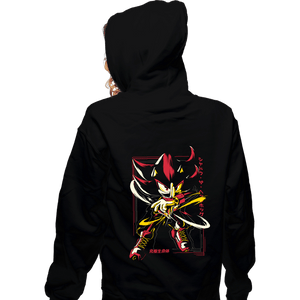 Shirts Zippered Hoodies, Unisex / Small / Black Ultimate Life Form