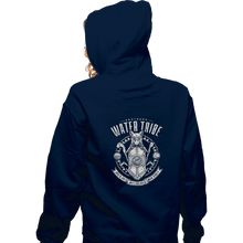 Load image into Gallery viewer, Shirts Zippered Hoodies, Unisex / Small / Navy Water Is Benevolent