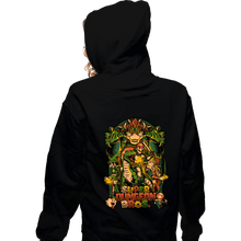 Load image into Gallery viewer, Daily_Deal_Shirts Zippered Hoodies, Unisex / Small / Black Super Dungeon Bros