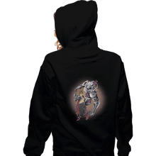 Load image into Gallery viewer, Shirts Pullover Hoodies, Unisex / Small / Black Fullmetal Pose
