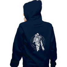 Load image into Gallery viewer, Shirts Zippered Hoodies, Unisex / Small / Navy Grimoire