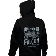 Load image into Gallery viewer, Daily_Deal_Shirts Zippered Hoodies, Unisex / Small / Black Millennium Garage