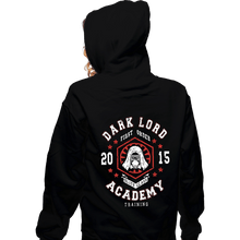 Load image into Gallery viewer, Shirts Zippered Hoodies, Unisex / Small / Black Dark Lord Academy