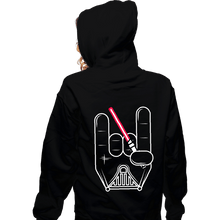 Load image into Gallery viewer, Shirts Zippered Hoodies, Unisex / Small / Black Darth Rock
