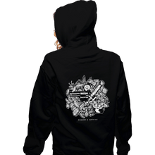 Load image into Gallery viewer, Secret_Shirts Zippered Hoodies, Unisex / Small / Black Endure - Survive