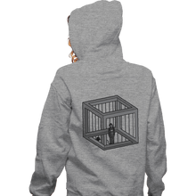 Load image into Gallery viewer, Shirts Zippered Hoodies, Unisex / Small / Sports Grey Escher's Jail