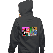 Load image into Gallery viewer, Secret_Shirts Zippered Hoodies, Unisex / Small / Dark Heather Yelling At Joker