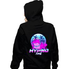 Load image into Gallery viewer, Secret_Shirts Zippered Hoodies, Unisex / Small / Black Hypno Time