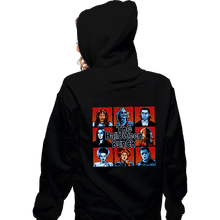 Load image into Gallery viewer, Daily_Deal_Shirts Zippered Hoodies, Unisex / Small / Black Halloween Bunch