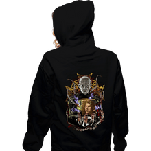Load image into Gallery viewer, Secret_Shirts Zippered Hoodies, Unisex / Small / Black Raiser