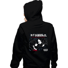 Load image into Gallery viewer, Daily_Deal_Shirts Zippered Hoodies, Unisex / Small / Black My Survival Romance