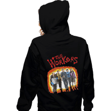 Load image into Gallery viewer, Shirts Pullover Hoodies, Unisex / Small / Black The Workers