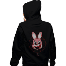 Load image into Gallery viewer, Secret_Shirts Zippered Hoodies, Unisex / Small / Black Robbie