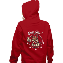 Load image into Gallery viewer, Shirts Pullover Hoodies, Unisex / Small / Red The Red Guardian