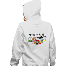 Load image into Gallery viewer, Shirts Zippered Hoodies, Unisex / Small / White School Friends